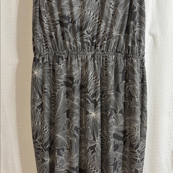 💫prAna Ayla Racerback Tank Dress, built-in bra with removable pads, Grey - Picture 6 of 12